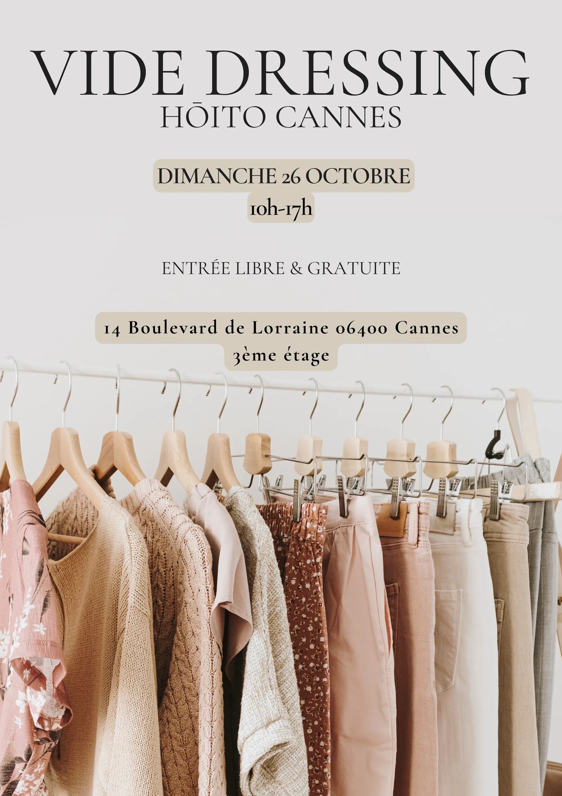 Vide-dressing